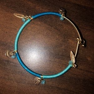 Blue bracelet